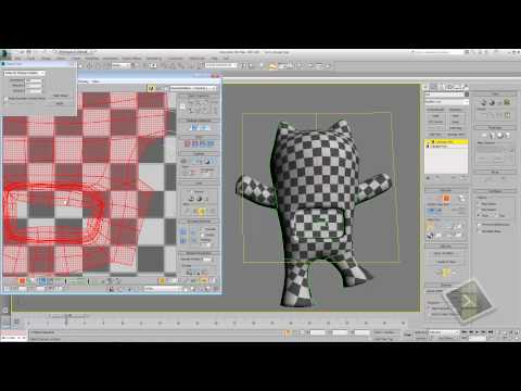 Видео: Урок 3: Unwrap UVW — Pelt Map, Peel Map, развертка сложных объектов