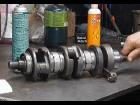 Видео: Ремонт и восстановление подшипников коленчатого вала YAMAHA 1200 1100 NPV.