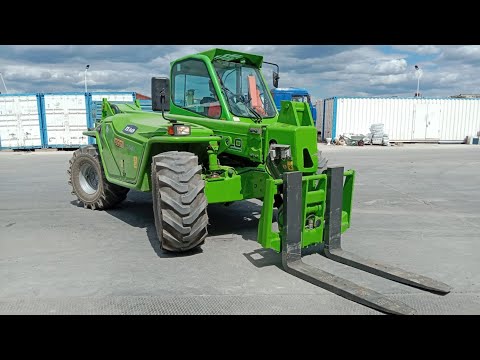 Видео: Телескопический погрузчик 12тонн. Merlo p 120.10