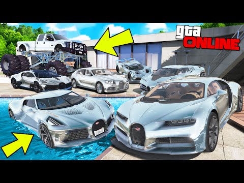 Видео: УГНАЛ КУЧУ СЕРЕБРЯНЫЕ ЧИТ ТАЧКИ БУГАТТИ У МАЖОРА ЗА 180 СЕКУНД! БИТВА ВОРОВ В ГТА 5!
