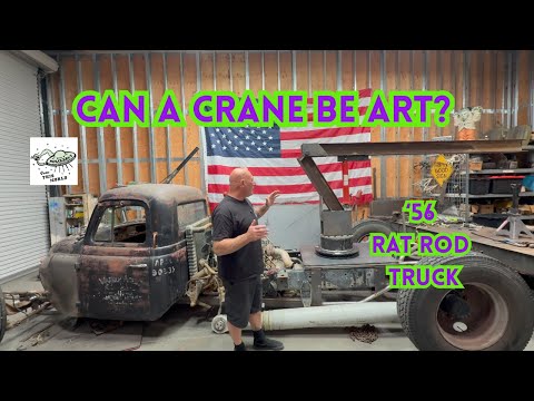 Видео: Ян Руссель лепит гигантского крана! 😱 56 Rat Rod Crane получает некоторые улучшения к Хэллоуину