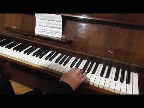 Видео: Самоучитель:Красивые Этюды для начинающих.Выпуск-7. Черни Этюд Фа маж