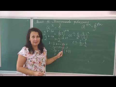Видео: Тема 14. Показникові рівняння. Частина 1. Підготовка до зно. Капіносов