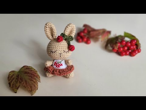 Видео: мк: в'язаний ЗАЙЧИК КАЛИНКА