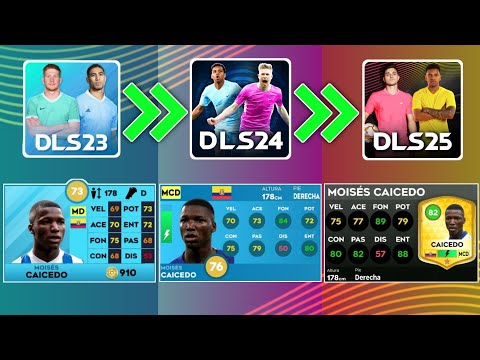Видео: ЭВОЛЮЦИЯ ЛЕГЕНДАРНЫХ ИГРОКОВ в DLS 23, DLS 24 и DLS 25 | Dream League Soccer