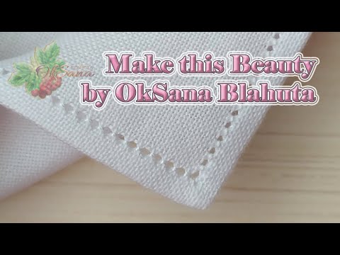 Видео: На прохання ДЛЯ ПОЧАТКІВЦІВ | Як обробити край вишивки?