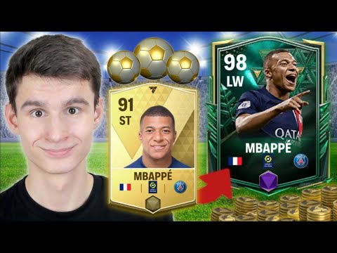 Видео: КАЖДЫЙ ГОЛ MBAPPE = 1 OVR В FC MOBILE
