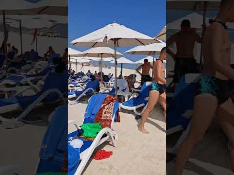 Видео: Обзор пляжа Radisson Resort Ras Al Khaimah Marjan Island 4* Рас-эль-хайм 