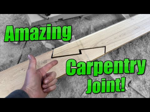 Видео: Соединение коньковых балок внахлест – каркас из зеленого дуба