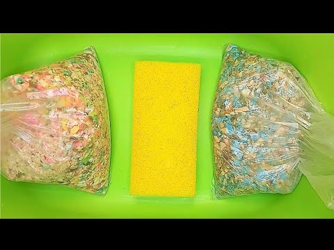 Видео: ASMR soaping,squeezing sponges,I make soap, делаю залипушки, мыление, выжимание губок