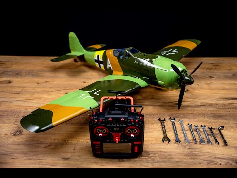 Видео: Как сделать радиоуправляемый истребитель Focke Wulf Fw 190