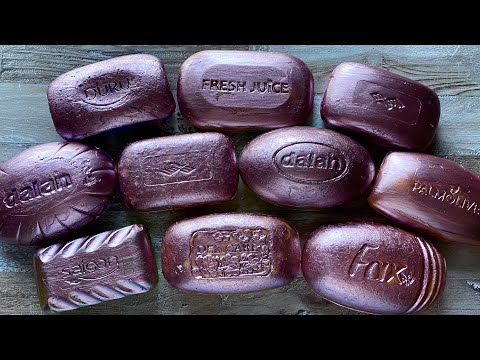 Видео: Cutting colored soaр | ASMR SOAP | Резка крашенного мыла | ASMR SOAP |