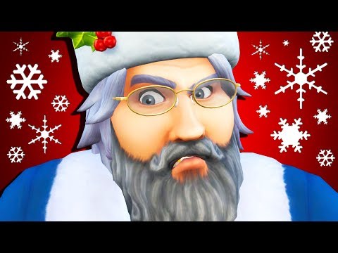Видео: БЕРЕМЕННА ОТ ДЕДА МОРОЗА В THE SIMS 4