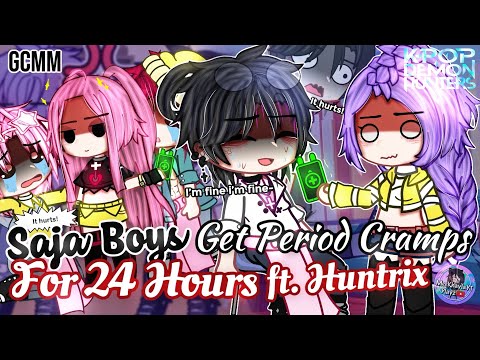 Видео: У парней SAJA начались менструальные боли при участии HUNTRIX | KPOP Demon Hunters | GLMM / GCMM ...