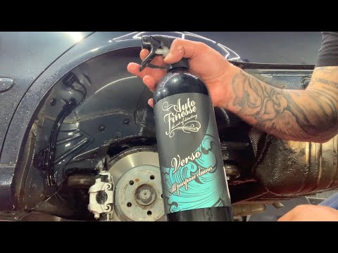 Видео: W211.auto finesse.Verso.мойка задних арок и зад.бампера 