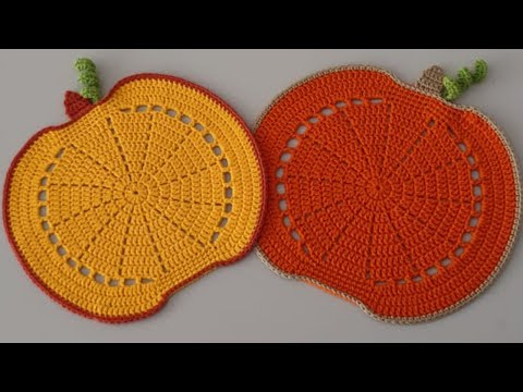 Видео: 🎃Самодельные салфетки крючком: самая простая салфетка в виде тыквы для осеннего декора!