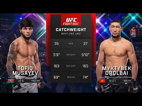 Видео: Мыктыбек Оролбай vs Тофик Мусаев | Полный бой
