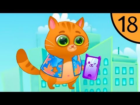 Видео: Суровый КОТИК БУБУ #18. Прогулка по городу. Мультик ИГРА про котят на Игрули TV