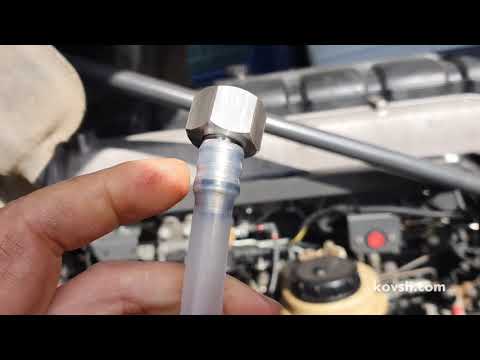 Видео: Прозрачный топливопровод на Renault Premium 11.1d Common Rail, dCi11