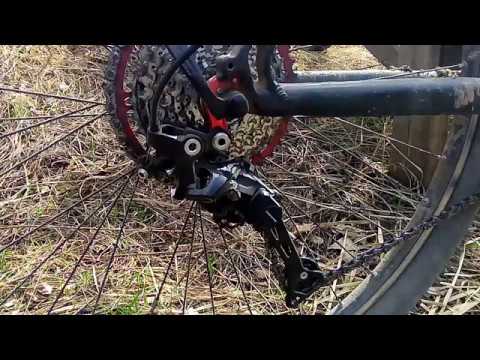 Видео: 11 скоростной переключатель shimano m8000 на 8 скоростной кассете