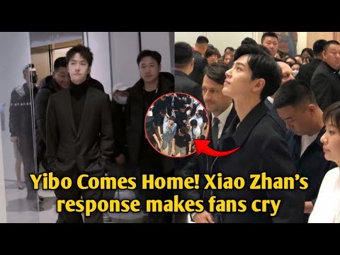 Видео: Сяо Чжань приветствует Ван Ибо дома… и все плачут 😭💚