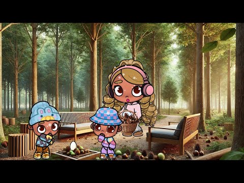 Видео: ✨СБОР ПРИРОДНЫХ МАТЕРИАЛОВ🪻В ДЕТСКИЙ САД🍭🧸В AVATAR WORLD💕🍬 РУТИНА СЕМЬЙИ 💞
