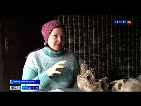Видео: Репортаж  Кавказ-24 о предметах обнаруженных в прошлом году на территории башенного комплекса Цори.