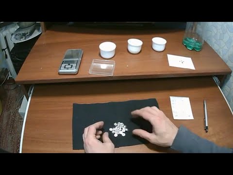 Видео: 50 грамм серебра с контактов. Самый дешевый и простой из простых способов.