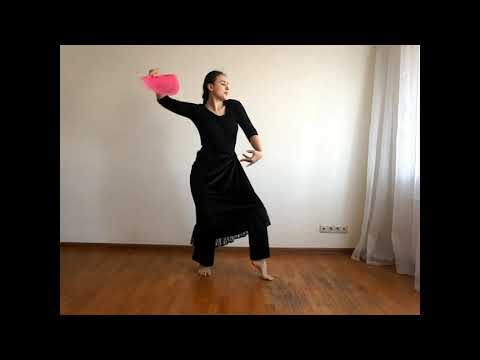 Видео: Фламенко Ольга Ли Уроки Веер 2