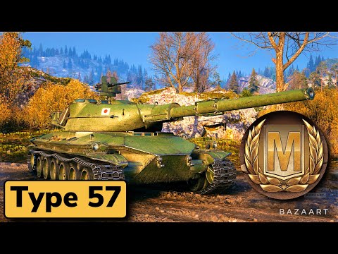 Видео: ✅TYPE  57 / НОВЫЙ ТТ-8  ВЕТКИ  ЯПОНИИ / БОЙ НА МАСТЕРА .