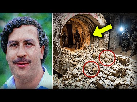Видео: Тайник Пабло Эскорбара наконец-то вскрыли, следователи поседели…