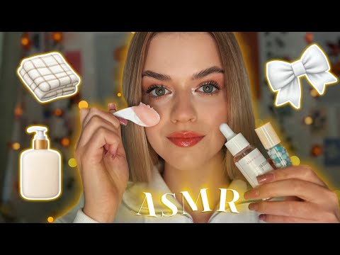 Видео: АСМР Старшая Сестра Нежно Заботится о Тебе✨ уход за кожей ❤️ звуки рта