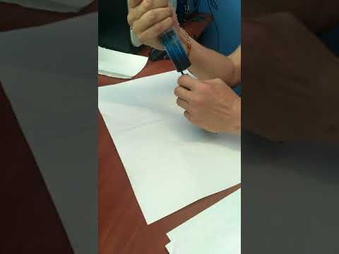 Видео: заправка картриджа  HP T520/T120( hp711) для плоттера