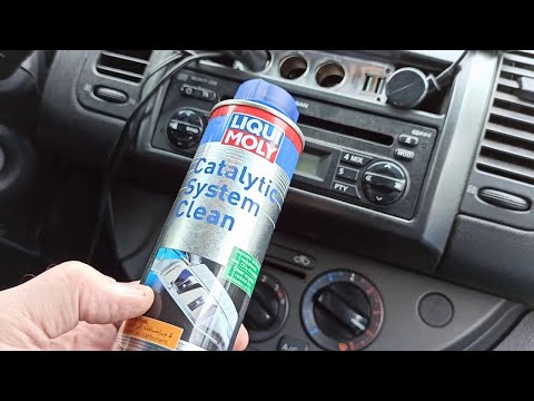 Видео: Решил промыть катализатор на пробеге 300 тысячь . Залил LIQUI MOLY Catalytic-System Cleaner .