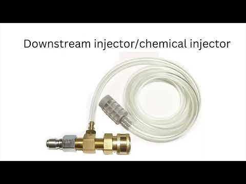 Видео: Как использовать инжектор для мойки под давлением