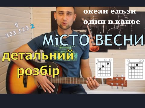 Видео: Океан Ельзи & Один в каное - Місто весни (повний розбір)