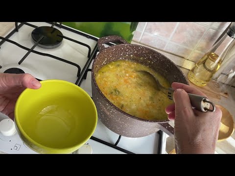 Видео: Вкусный суп затируха за 30 минут. Суп густой, готовится просто.