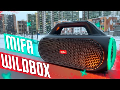 Видео: СУПЕР МОЩНАЯ ПОРТАТИВНАЯ КОЛОНКА MIFA WILDBOX 🔥AUX И SD КАРТЫ