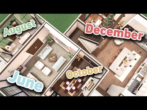 Видео: СТРОИМ ДОМ В БЛОКСБУРГЕ, НО КАЖДАЯ КОМНАТА — ЭТО ОТДЕЛЬНЫЙ МЕСЯЦ