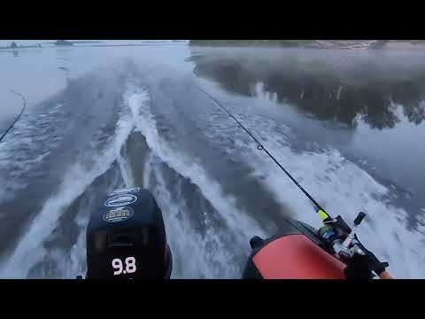 Видео: Выезд на р. Кия. рыбалка.