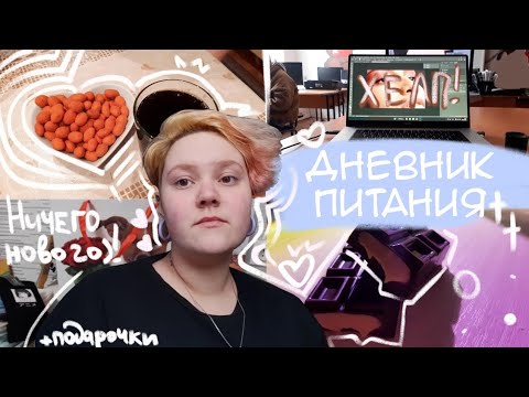 Видео: 2.Дневник питания, ничего не меняется, дни рождения друзей :3
