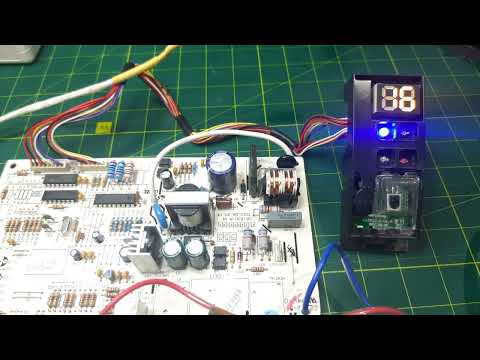 Видео: CH-S24FTHN ремонт платы внутреннего блока инверторного кондиционера.