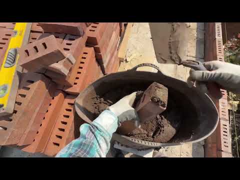 Видео: Кладка клинкера с почти нулевым водопоглащением🧱✨