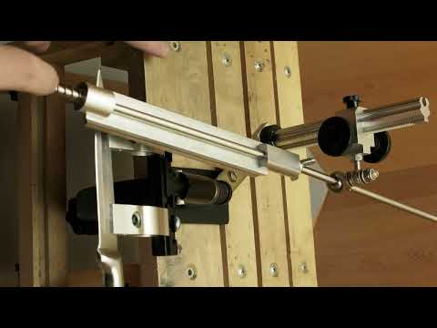 Видео: Рабочий механизм точной настройки угла заточки для точилок ножей с Алиэкспресс