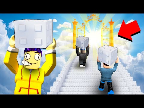 Видео: ПОСТРОИЛИ САМУЮ БОЛЬШУЮ ЛЕСТНИЦУ В МИРЕ! ГИГАНТСКАЯ ЛЕСТНИЦА В ROBLOX
