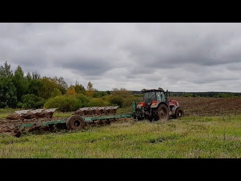 Видео: Осення\ Вспашка зяби|Беларус-3022дц1 Оборотный плуг ППО-8-40
