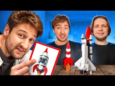 Видео: Кто лучше соберет предмет из ЛЕГО челлендж!  **Дюшес; Евген**