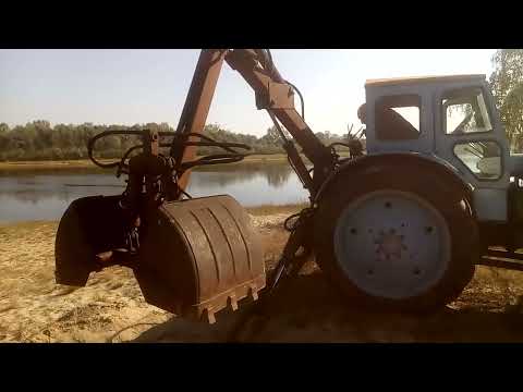 Видео: Погрузчик грейферный ПГ02 на Т40