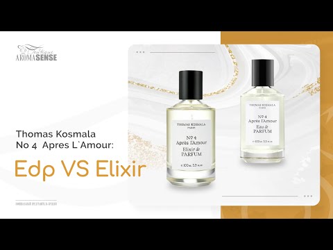 Видео: THOMAS KOSMALA N4 APRES L’AMOUR: сравниваем EDP и ELIXIR (новинка)🔥