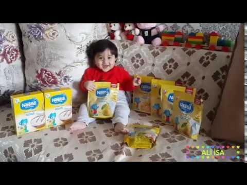 Видео: NESTLE 4#Nestle#ilkkaşa#первую#кашу